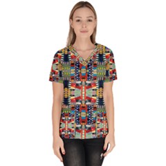 Ml 4-2 Women s V-neck Scrub Top by ArtworkByPatrick