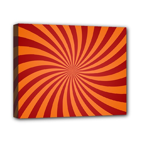 Spiral Swirl Background Vortex Canvas 10  X 8  (stretched)