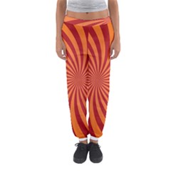 Spiral Swirl Background Vortex Women s Jogger Sweatpants by Mariart