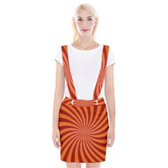 Spiral Swirl Background Vortex Braces Suspender Skirt by Mariart