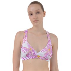 Petal Flower Sweetheart Sports Bra