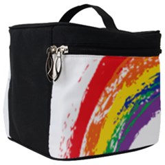 Watercolor Painting Rainbow Make Up Travel Bag (big)