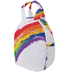 Watercolor Painting Rainbow Travel Backpacks