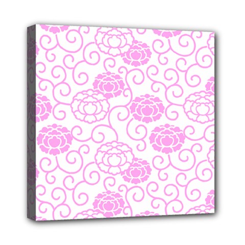 Peony Spring Flowers Mini Canvas 8  X 8  (stretched)