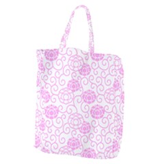 Peony Spring Flowers Giant Grocery Tote