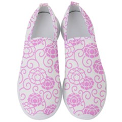 Peony Spring Flowers Men s Slip On Sneakers