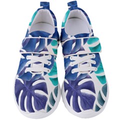 Leaves Tropical Blue Green Nature Women s Velcro Strap Shoes by Alisyart