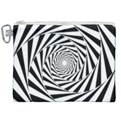 Pattern Texture Spiral Canvas Cosmetic Bag (xxl)