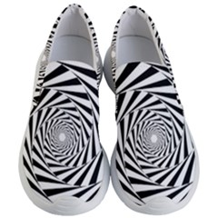 Pattern Texture Spiral Women s Lightweight Slip Ons