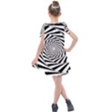 Pattern Texture Spiral Kids  Tie Up Tunic Dress View2