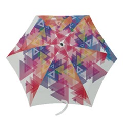 Science And Technology Triangle Mini Folding Umbrellas