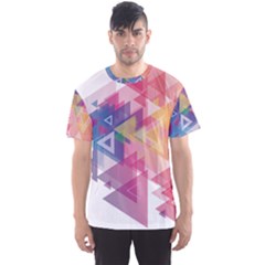 Science And Technology Triangle Men s Sports Mesh Tee