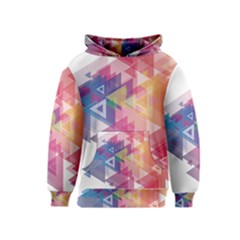 Science And Technology Triangle Kids  Pullover Hoodie by Alisyart