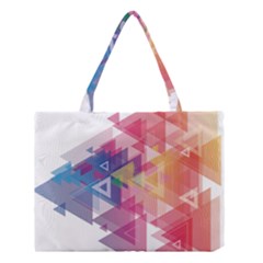 Science And Technology Triangle Medium Tote Bag by Alisyart
