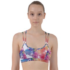 Science And Technology Triangle Line Them Up Sports Bra by Alisyart