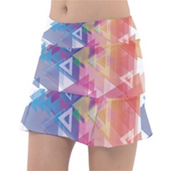 Science And Technology Triangle Tennis Skirt by Alisyart
