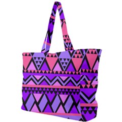 Seamless Purple Pink Pattern Simple Shoulder Bag by Pakrebo