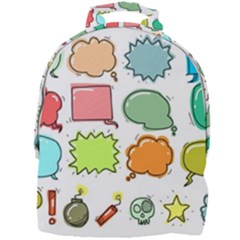 Set Collection Balloon Image Mini Full Print Backpack by Pakrebo