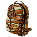 Autumn Leaf Mosaic Seamless Flap Pocket Backpack (Small) View1