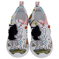 Sketch Cute Child Funny Kids  Velcro No Lace Shoes by Pakrebo