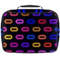 Pattern Background Structure Black Full Print Lunch Bag View2