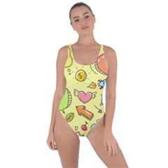 Cute Sketch Child Graphic Funny Bring Sexy Back Swimsuit by Pakrebo