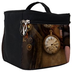 Wonderful Steampunk Lady Make Up Travel Bag (big) by FantasyWorld7