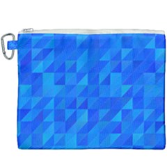 Pattern Halftone Geometric Canvas Cosmetic Bag (xxxl)