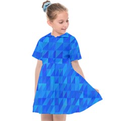 Pattern Halftone Geometric Kids  Sailor Dress