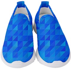 Pattern Halftone Geometric Kids  Slip On Sneakers