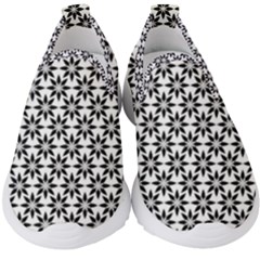 Ornamental Abstract Kids  Slip On Sneakers