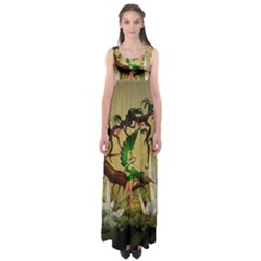 Cute Fairy Empire Waist Maxi Dress by FantasyWorld7