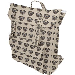 Puppy Dog Pug Buckle Up Backpack by Alisyart