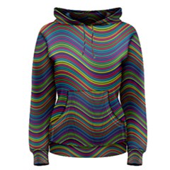 Ornamental Line Abstract Women s Pullover Hoodie