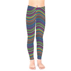 Ornamental Line Abstract Kids  Legging by Alisyart