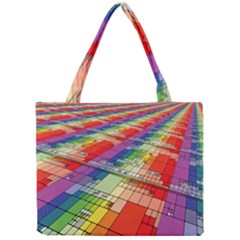 Perspective Background Color Mini Tote Bag by Alisyart