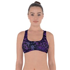 Retro Flower Pattern Fllower Got No Strings Sports Bra by Alisyart