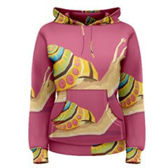 Snail Color Nature Animal Women s Pullover Hoodie by Alisyart