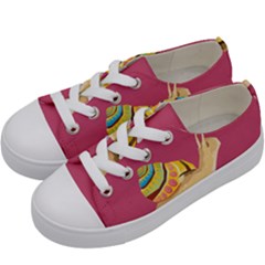 Snail Color Nature Animal Kids  Low Top Canvas Sneakers