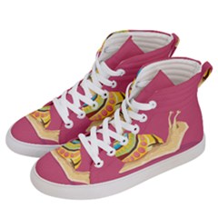 Snail Color Nature Animal Men s Hi-top Skate Sneakers by Alisyart