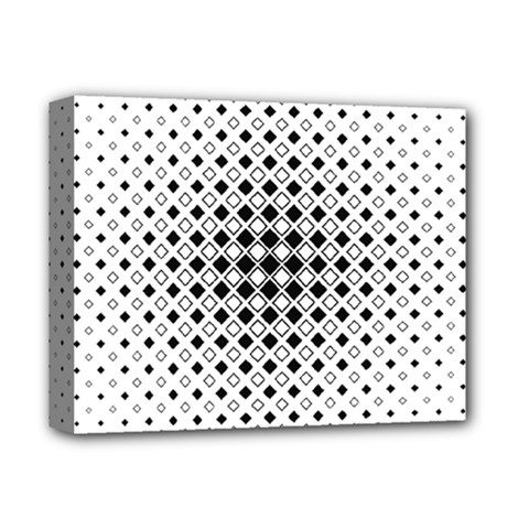 Square Center Pattern Background Deluxe Canvas 14  X 11  (stretched)