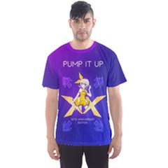 Piu Xx Shirt Male With Pump It Up Men s Sports Mesh Tee