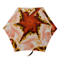 Winter Fractal 6 Mini Folding Umbrellas by Fractalworld