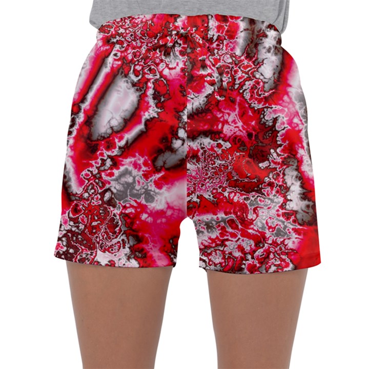 Winter Fractal 5 Sleepwear Shorts