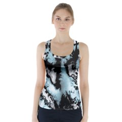 Winter Fractal 4 Racer Back Sports Top