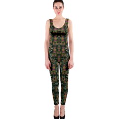 Love My Leggings And Top Ornate Pop Art`s Collage One Piece Catsuit by pepitasart