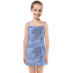 Lines Shapes Pattern Web Creative Kids  Summer Sun Dress by Pakrebo