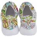 Doodle New Year Party Celebration No Lace Lightweight Shoes View4