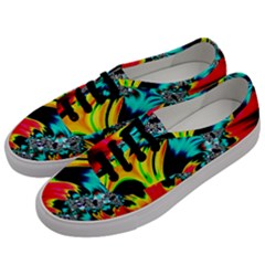 Fractal Mandelbrot Art Wallpaper Men s Classic Low Top Sneakers by Pakrebo