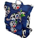 Textile Football Soccer Fabric Buckle Up Backpack View1